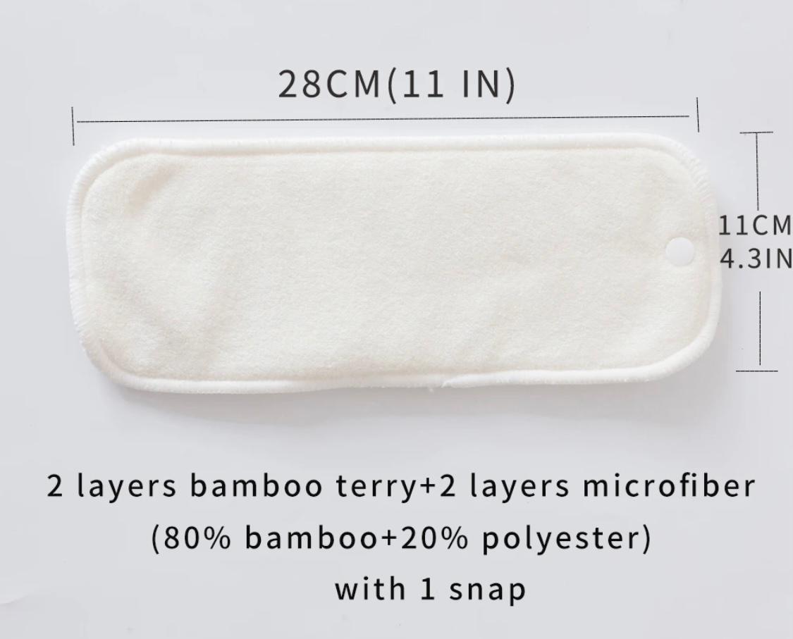 Adjustable Washable Reusable Cloth Diaper + Innering