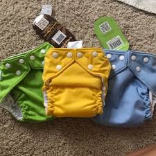 Adjustable Washable Reusable Cloth Diaper + Innering